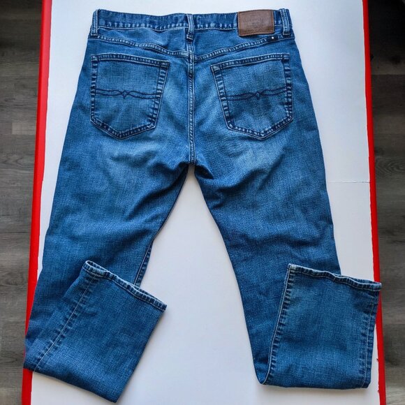 Lucky Brand Jeans 121 slim men's size 33/30 denim blue - Picture 3 of 16